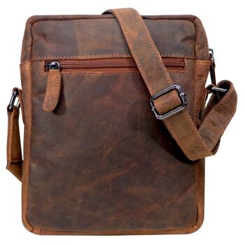 Dan – sac à bandoulière en cuir pour hommes, petit sac à bandoulière pour téléphone portable et femmes 12