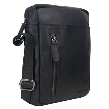 Dan – sac à bandoulière en cuir pour hommes, petit sac à bandoulière pour téléphone portable et femmes 20