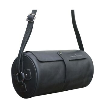 Molinero sac cylindre sac à bandoulière en cuir sac à bandoulière rond pour femme 5