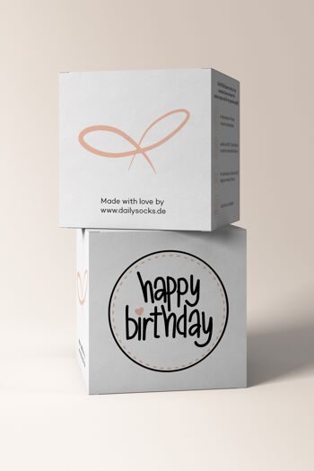 Cube cadeau "JOYEUX ANNIVERSAIRE" 1