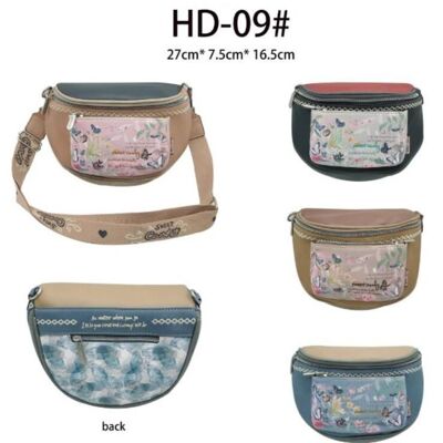 Sweet Candy Waist Bag with Butterfly and Exterior Pockets B2B