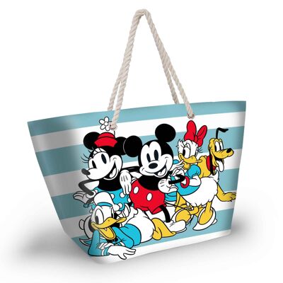Disney Mickey Mouse Together-Bolsa de Playa Soleil, Azul