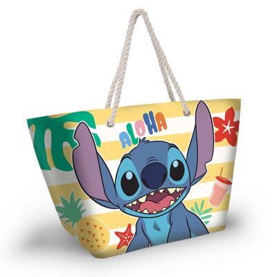 Disney Lilo and Stitch Sun-Soleil Beach Bag, Multicolor