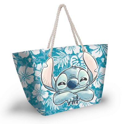 Disney Lilo and Stitch Aloha-Soleil Beach Bag, Blue