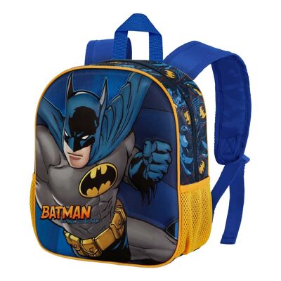 DC Comics Batman Night-Small 3D Backpack, Dark Blue