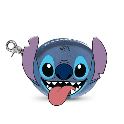 Disney Lilo und Stitch Zungen-ovale Geldbörse, Blau