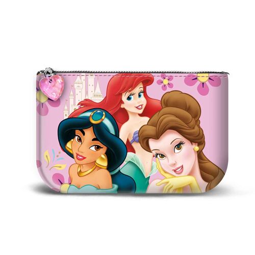 Disney Princesas Palace-Monedero Cuadrado Pequeño, Rosa