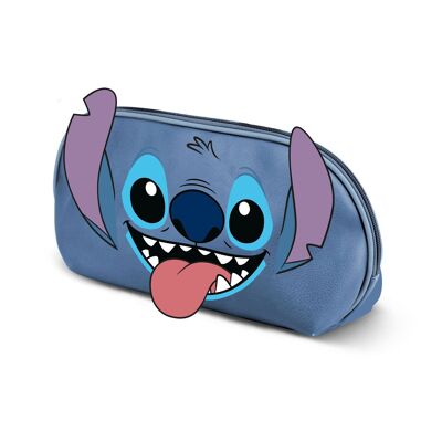 Disney Lilo and Stitch Tongue-Small Jelly Toiletry Bag, Blue