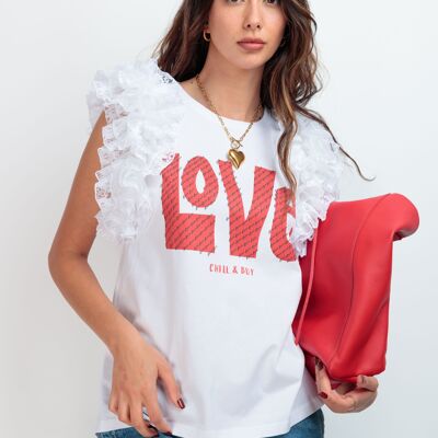 T-shirt da donna dell'amore amato
