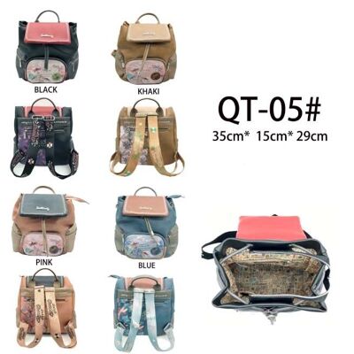 Sweet Candy Backpack with Dragonfly, Ropes and Flap. Sales