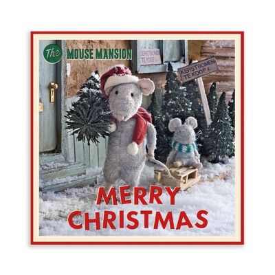 Weihnachtskartenset - Het Muizenhuis