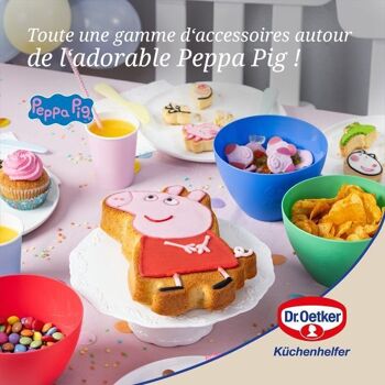 Spatule à pâte en silicone Dr. Oetker Peppa Pig 4