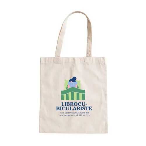 TOTE BAG LIBROCUBILARISTE COTON 220 GRAMMES OEKO TEX