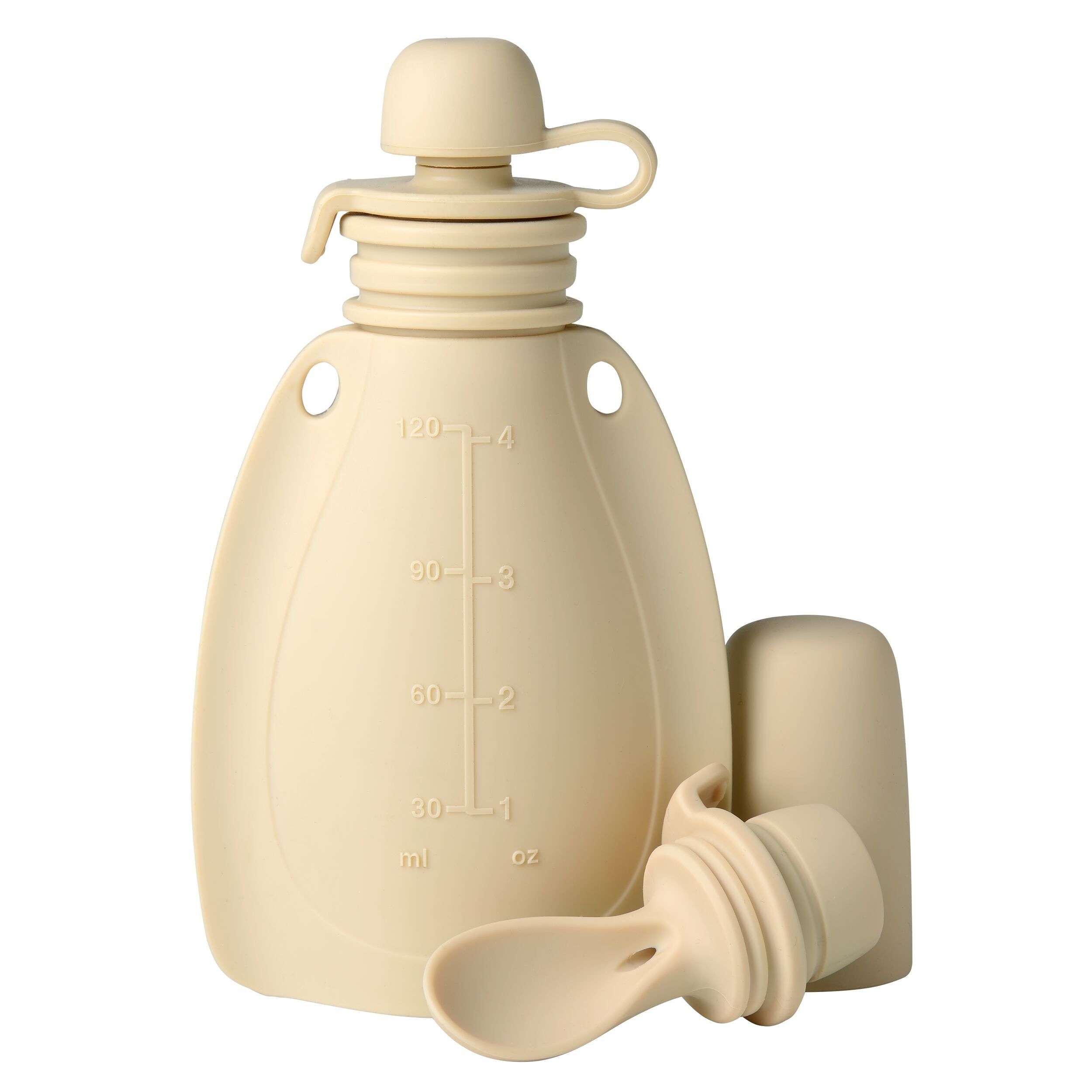 Smoothie Beutel mit Löffel „Soft Rabbit“