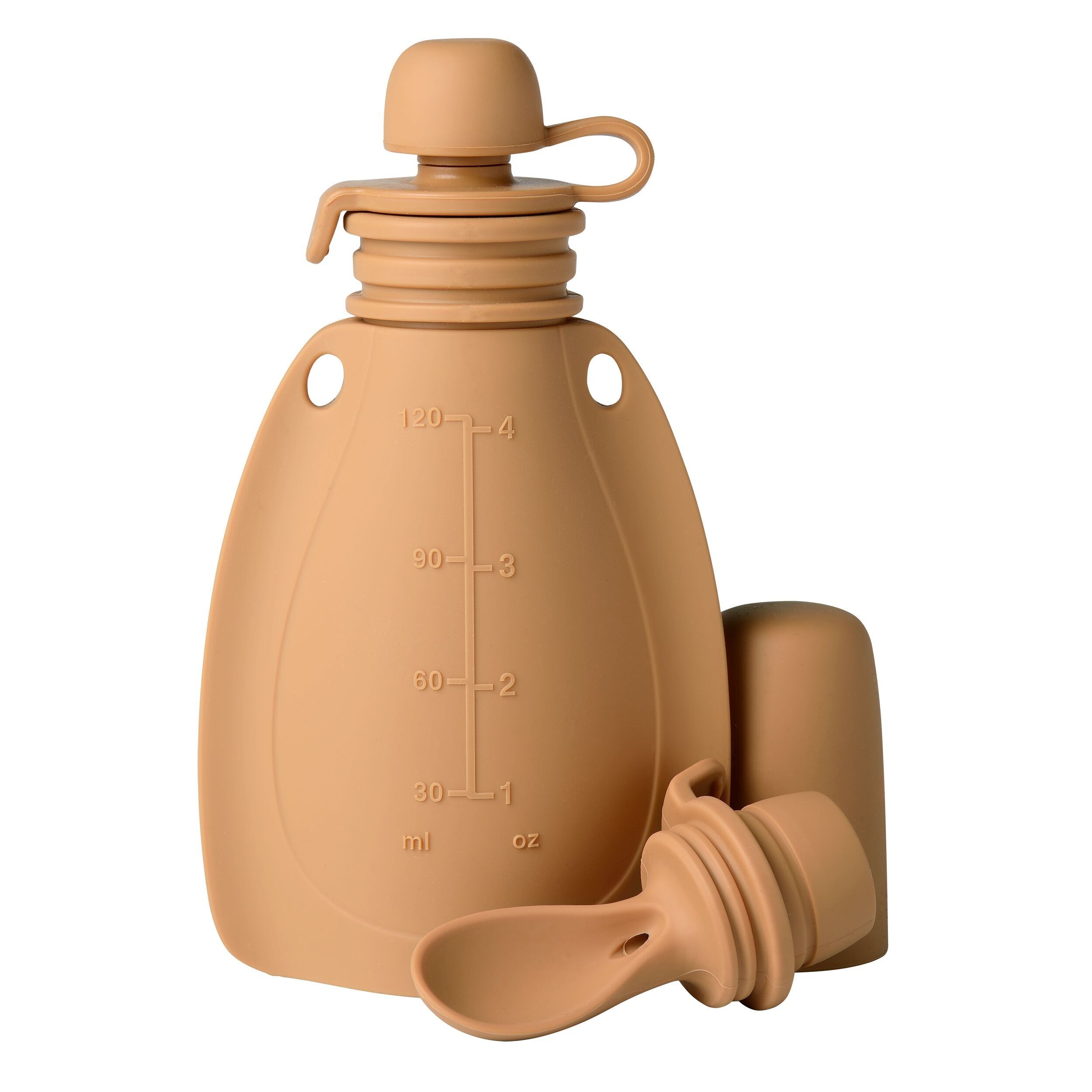 Smoothiebeutel mit Löffel „Reh“