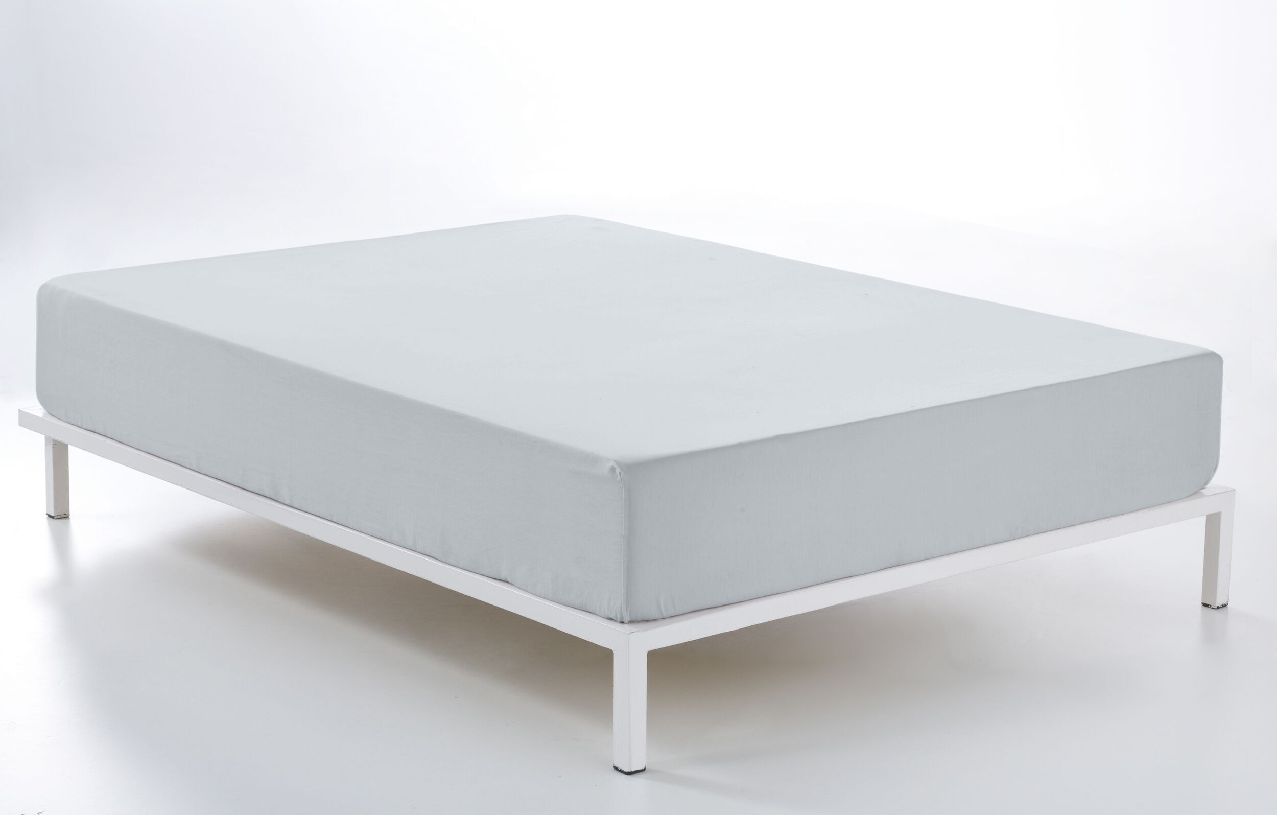 Lenzuolo con angoli regolabile Pearl - 90 letto (altezza 30 cm) - 100% cotone - 200 fili. Peso: 125