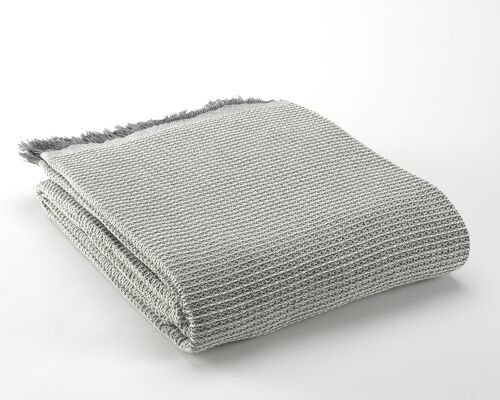 Colcha multiusos Abella gris