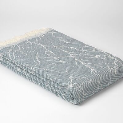 Couette polyvalente Carrara aqua
