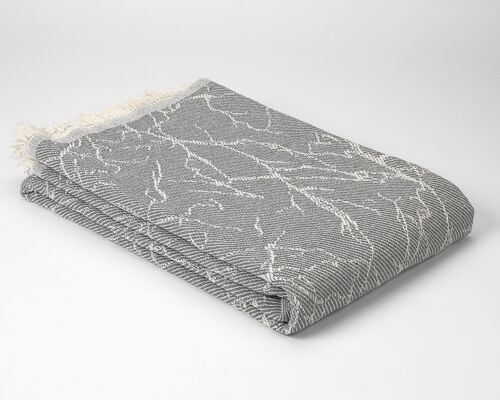 Colcha multiusos Carrara gris