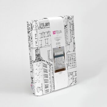 Duo de housses de couette urbaines - Impression numérique - Lit 150 cm. 4