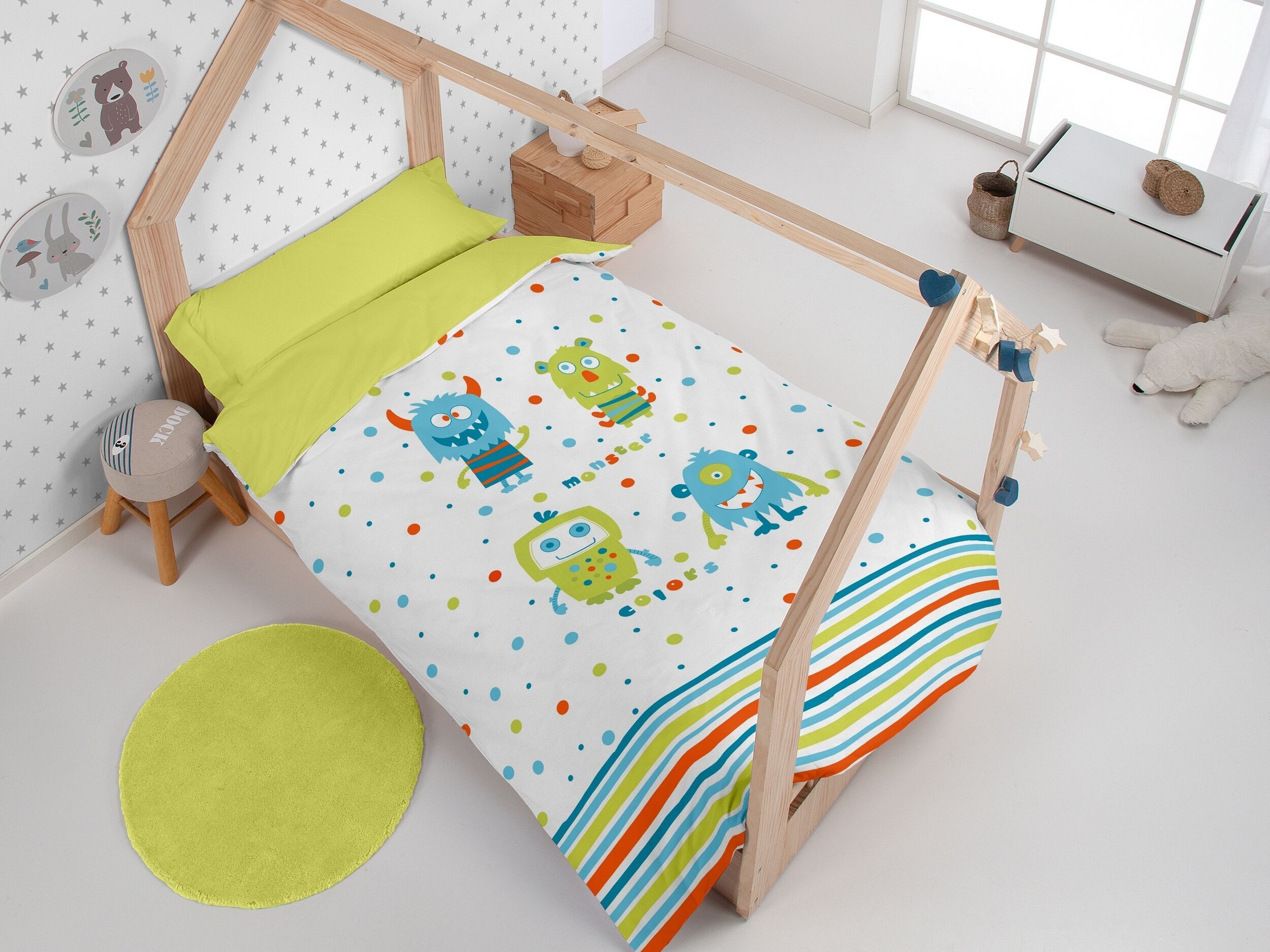 Duo copripiumini Monster