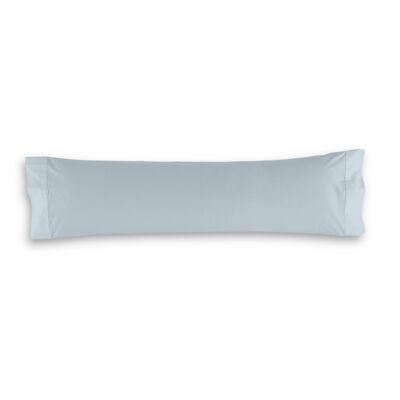 Funda de almohada color azul celeste - 45x110 cm - 50% algodón / 50% poliéster - 144 hilos. Gramage: 115