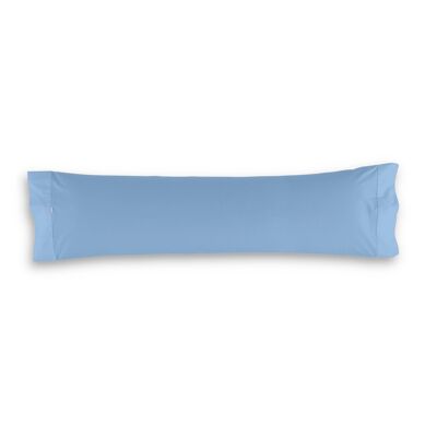 Funda de almohada color azul claro - 45x110 cm - 50% algodón / 50% poliéster - 144 hilos. Gramage: 115
