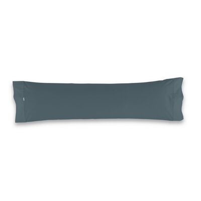 Funda de almohada color gris - 45x125 cm - 50% algodón / 50% poliéster - 144 hilos. Gramage: 115