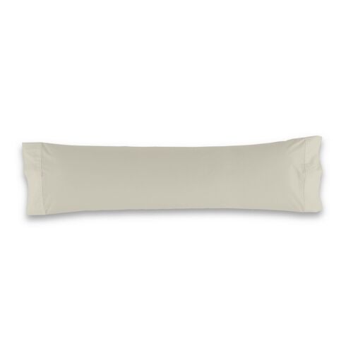 Funda de almohada color piedra - 45x125 cm - 50% algodón / 50% poliéster - 144 hilos. Gramage: 115