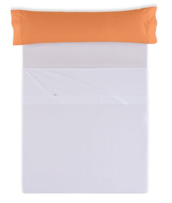 Taie d'oreiller en coton mangue - 45x155 cm - 100% coton - 144 fils. Poids : 115 2