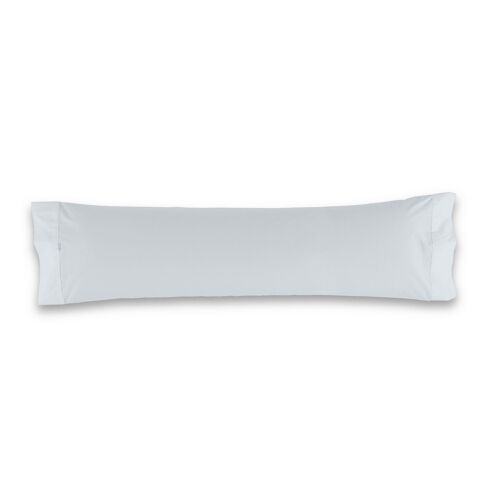 Funda de almohada de algodón peinado color perla - 45x110 cm - 100% algodón - 200 hilos. Gramage: 125