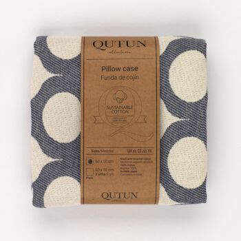 Housse de coussin Astún, bleu. K82 2