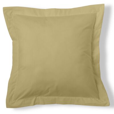 Sand colored cushion cover. 55x55cm