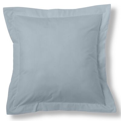 Housse de coussin argent - 55x55 cm - 100% coton - 144 fils. Poids : 115