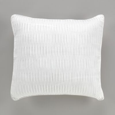 Fodera per cuscino Lili bianca. 50x50 cm