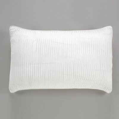 Fodera per cuscino Lili bianca. 50x75 cm