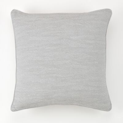 Silver Taver cushion cover. 50x50cm. Jacquard fabric