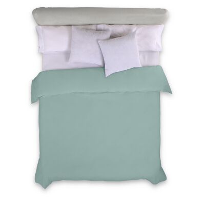 COPRIPIUMINO color acqua - 135/140 letto (1 pezzo) - 100% cotone - 144 fili. Peso: 115