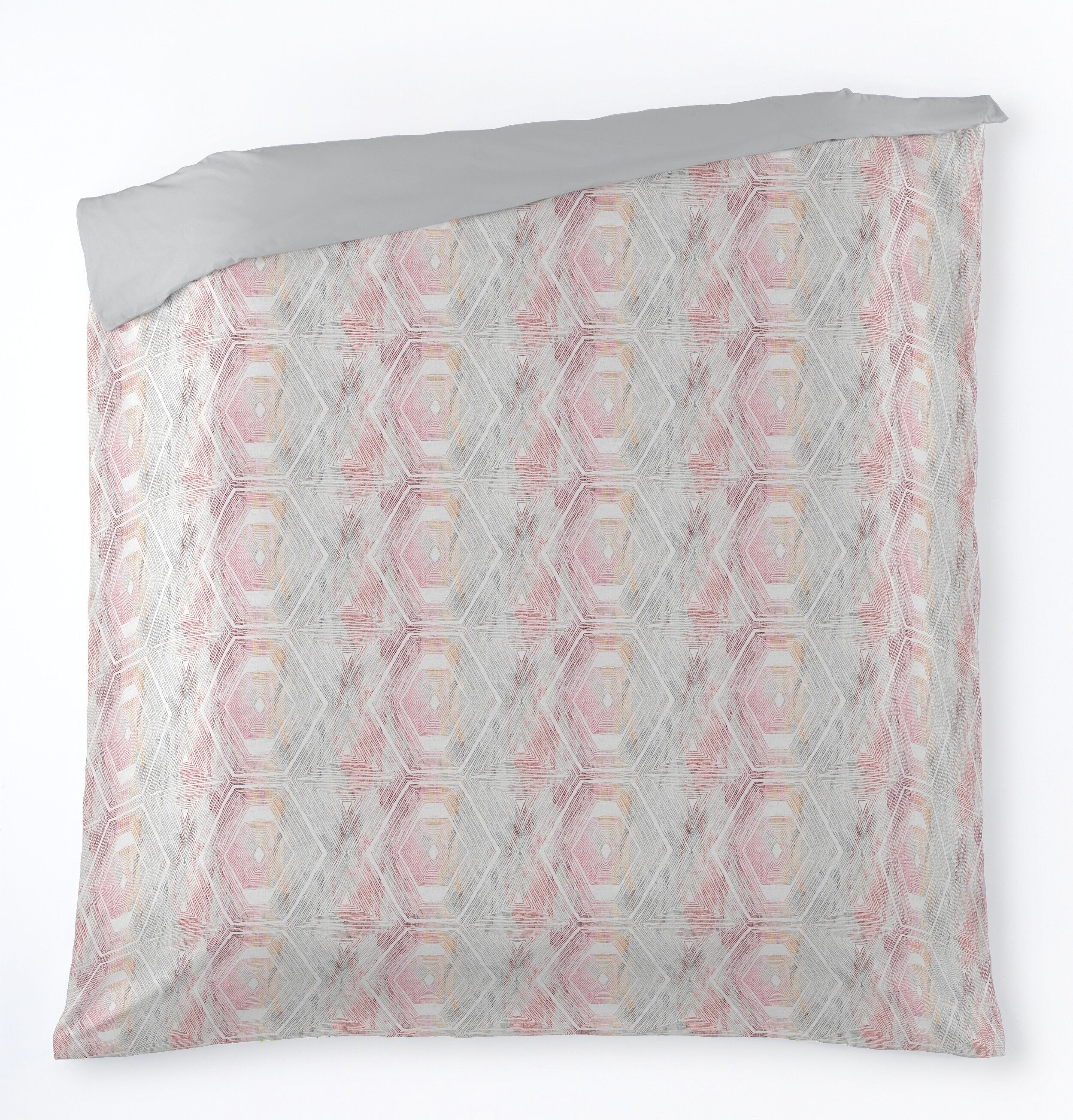 EXEA BEDRUCKTER BETTBEZUG (1 STÜCK) – DIGITALDRUCK – 105-CM-BETT – BEDRUCKTER TEIL 100 % BAUMWOLLE – EINFACHER TEIL 50 % BAUMWOLLE / 50 % POLYESTER – 144 FÄDEN