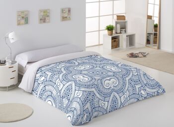 HOUSSE DE COUETTE FREYA - 140X200 CM - IMPRESSION NUMÉRIQUE - 100% COTON - 144 FILS 2