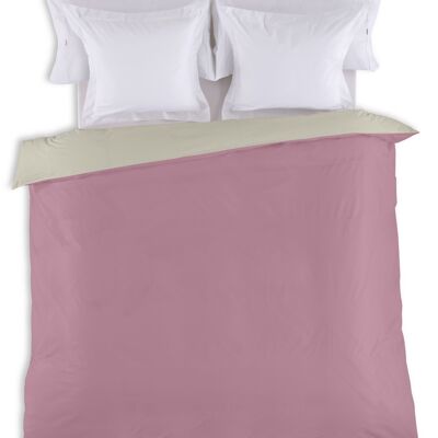 Wende-Bettbezug aus Quarzstein – 105 cm Bett (1 Stück) – 50 % Baumwolle / 50 % Polyester – 144 Fäden. Gewicht: 115