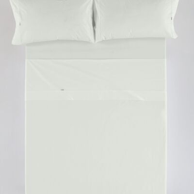 Off-white sheet set - 160 bed (4 pieces) - 100% cotton - 200 threads