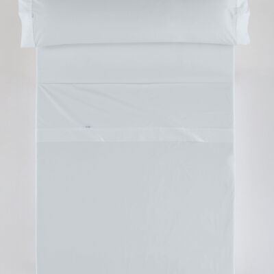 Perlfarbenes Bettlaken-Set – 105 Bett (3 Stück) – 100 % Baumwolle – 200 Fäden