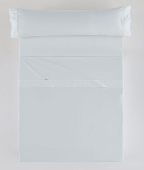 Juego de sábanas color perla - Cama de 135/140 (3 piezas) - 100% algodón - 200 hilos