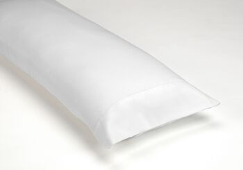 Ensemble de draps en coton biologique blanc. Finition ajourée. Lit de 180 cm. 4 pièces 3