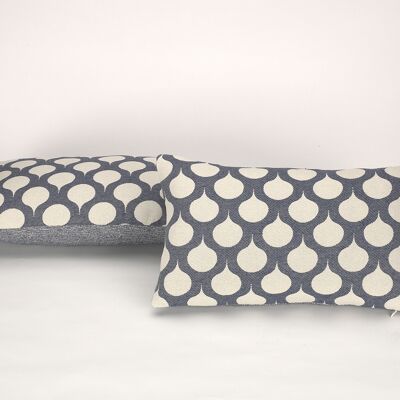 Pack of 2 Astún cushion covers, blue. K82