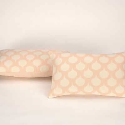 Pack of 2 Astún cushion covers, pink. K82