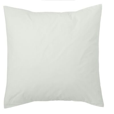 Confezione di federe per cuscini bianco sporco - 40x40 cm - 100% cotone - 200 fili. Peso: 125