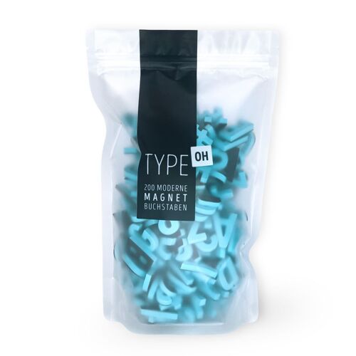 Modern Magnetic Letters - Light Blue