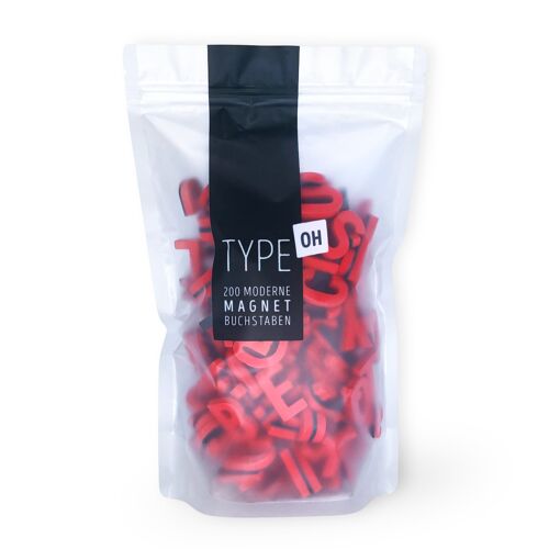 Modern Magnetic Letters - Red